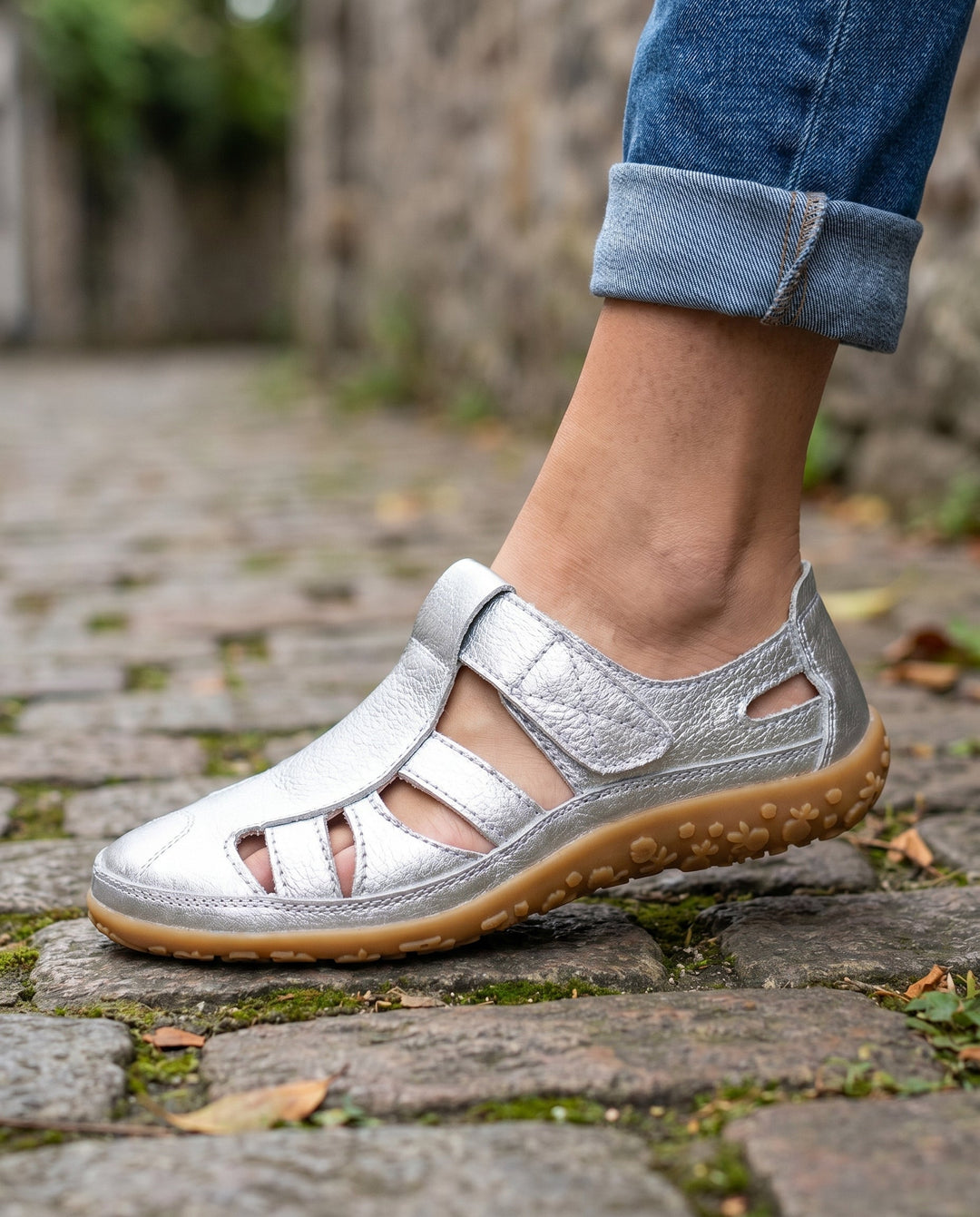 Carmen | Women's Glamorous Braided Cutout Sandals