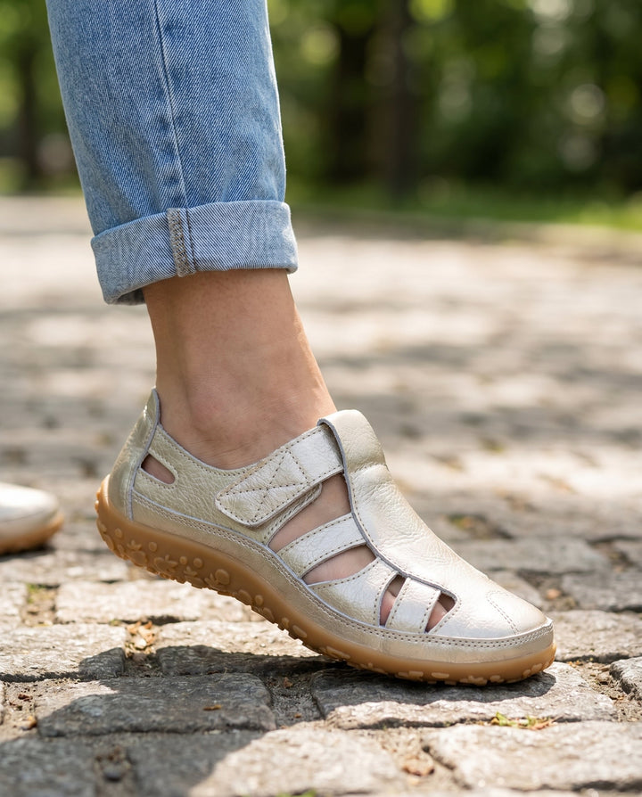 Carmen | Women's Glamorous Braided Cutout Sandals