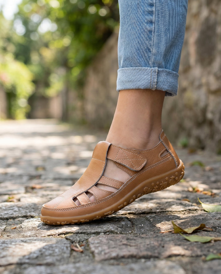 Carmen | Women's Glamorous Braided Cutout Sandals