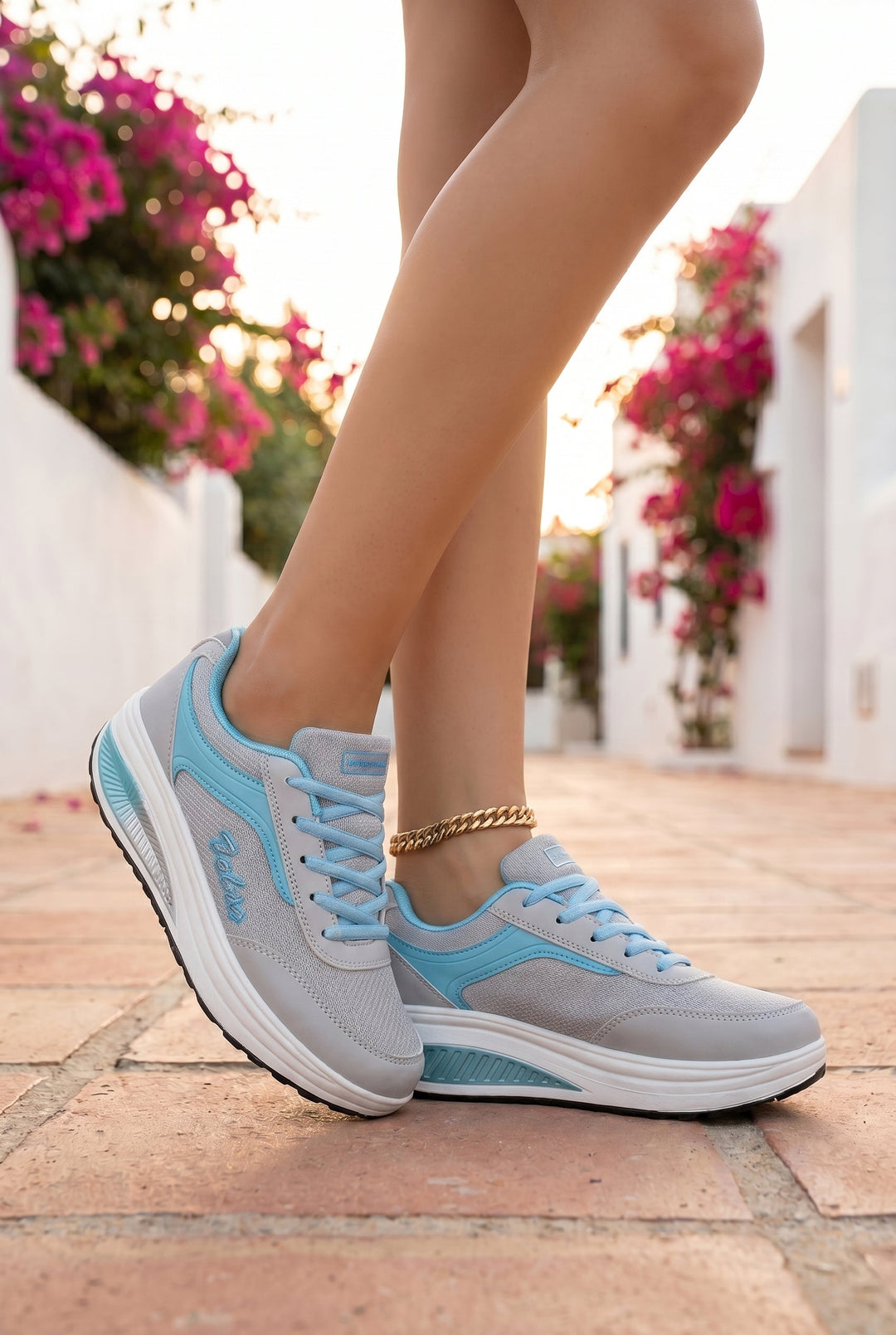 Lou | Women's Chic Supportive Air-Sole Sneakers