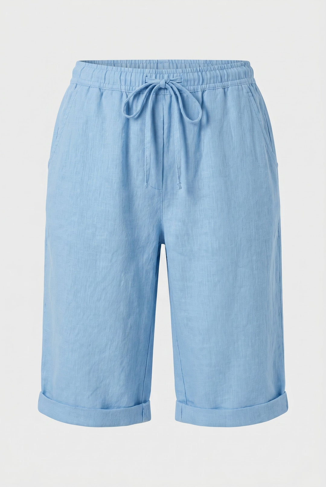 Mila | Women's Effortless Relaxed Elastic-Waist Capri Pants