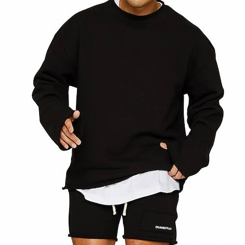 Men's Comfortable Two-Part Lounge Set for Relaxation and Style