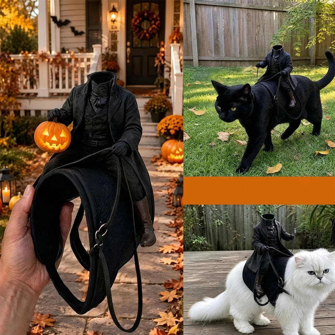 Halloween's Headless Horseman Pet Costume for Cats and Dogs