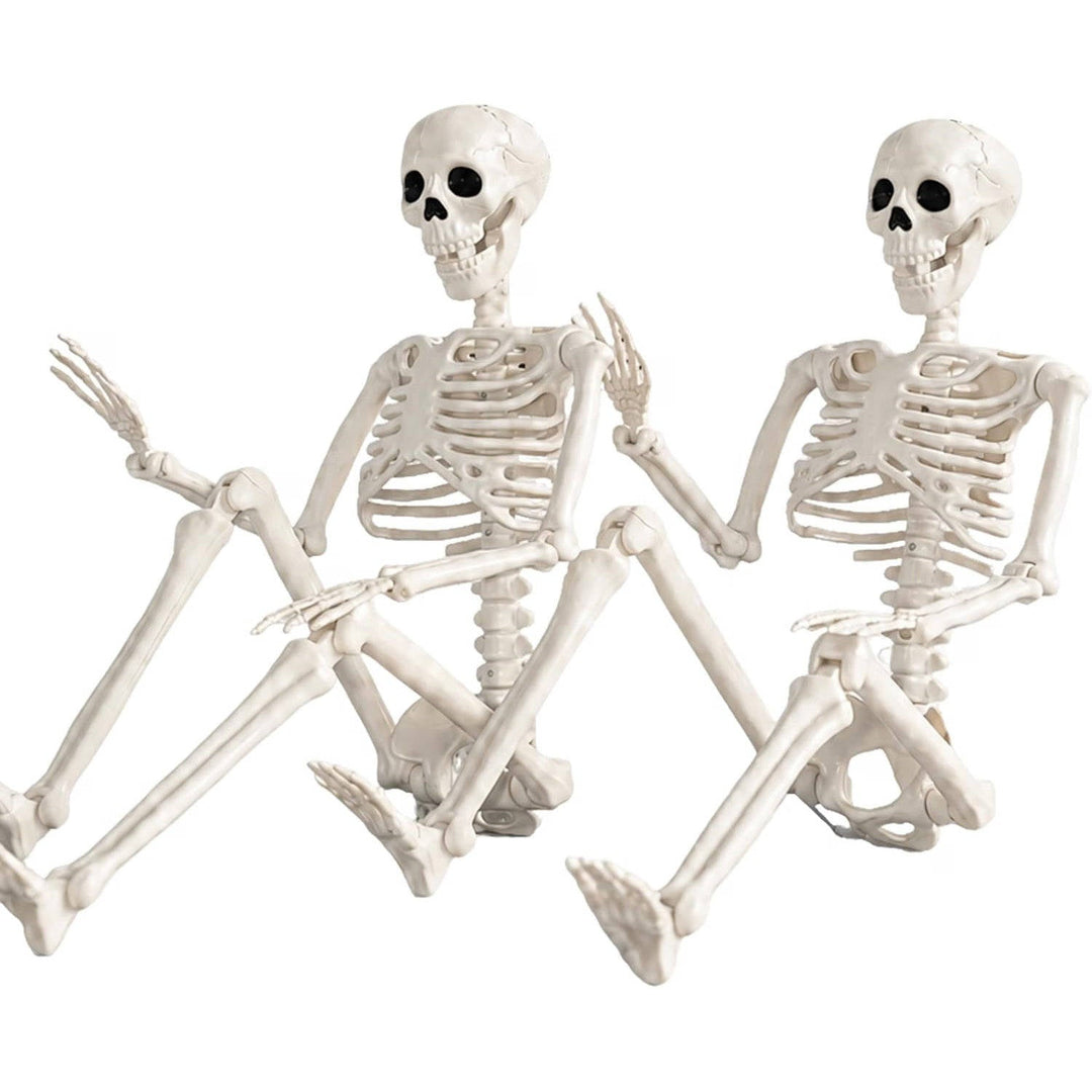 Halloween's 36 Inch Movable Joint Skeleton Decorations - 2 Pack