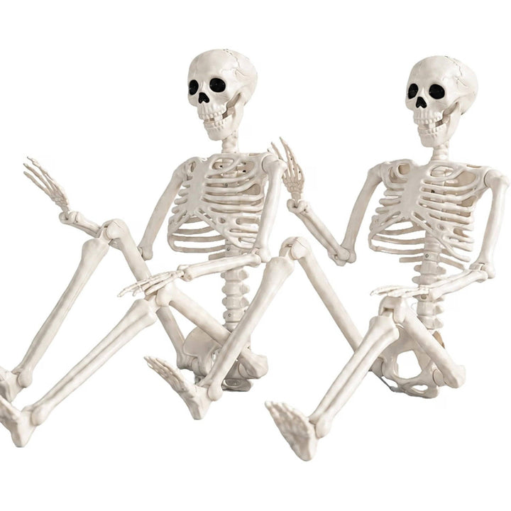 Halloween's 36 Inch Movable Joint Skeleton Decorations - 2 Pack