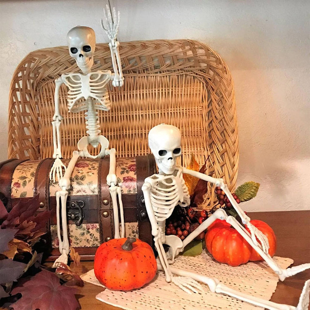 Halloween's 36 Inch Movable Joint Skeleton Decorations - 2 Pack