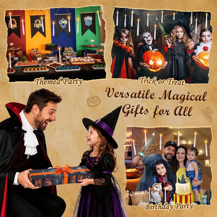 Halloween's 20 Floating Candles with Timer for Indoor Party Decor