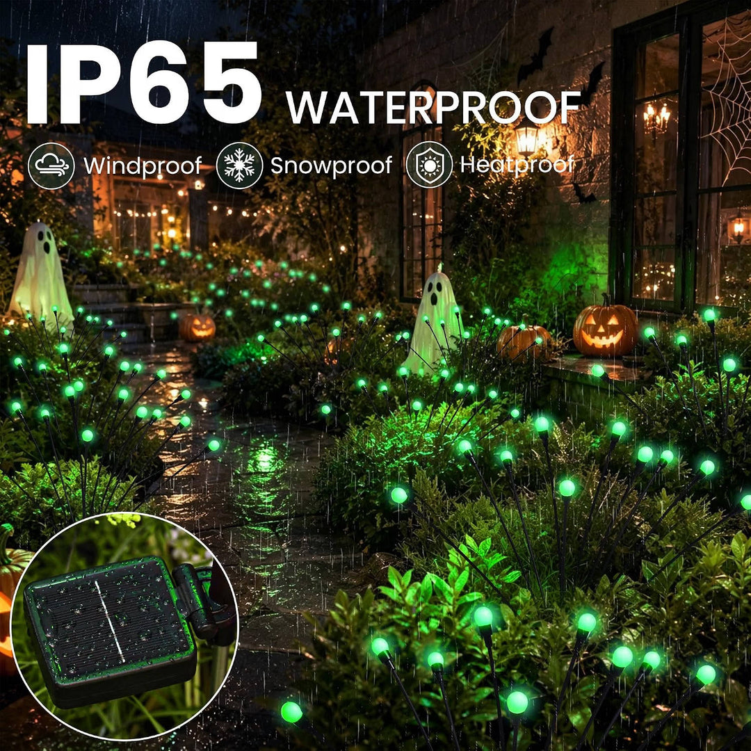 Halloween's 4 Pack Solar LED Lights for Outdoor Yard and Garden Decor