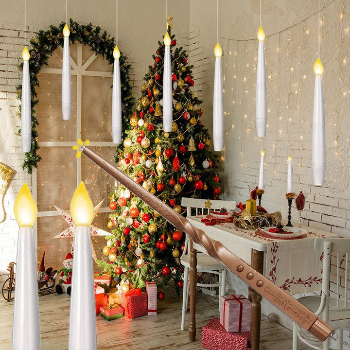 Halloween's 20 Floating Candles with Timer for Indoor Party Decor