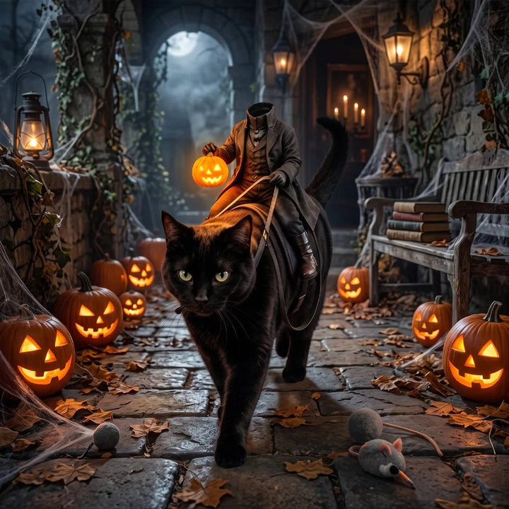 Halloween's Headless Horseman Pet Costume for Cats and Dogs