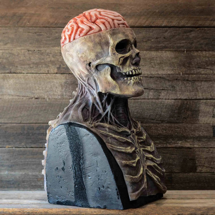 Halloween's Realistic Skull Mask with Moving Jaw for Parties and Cosplay