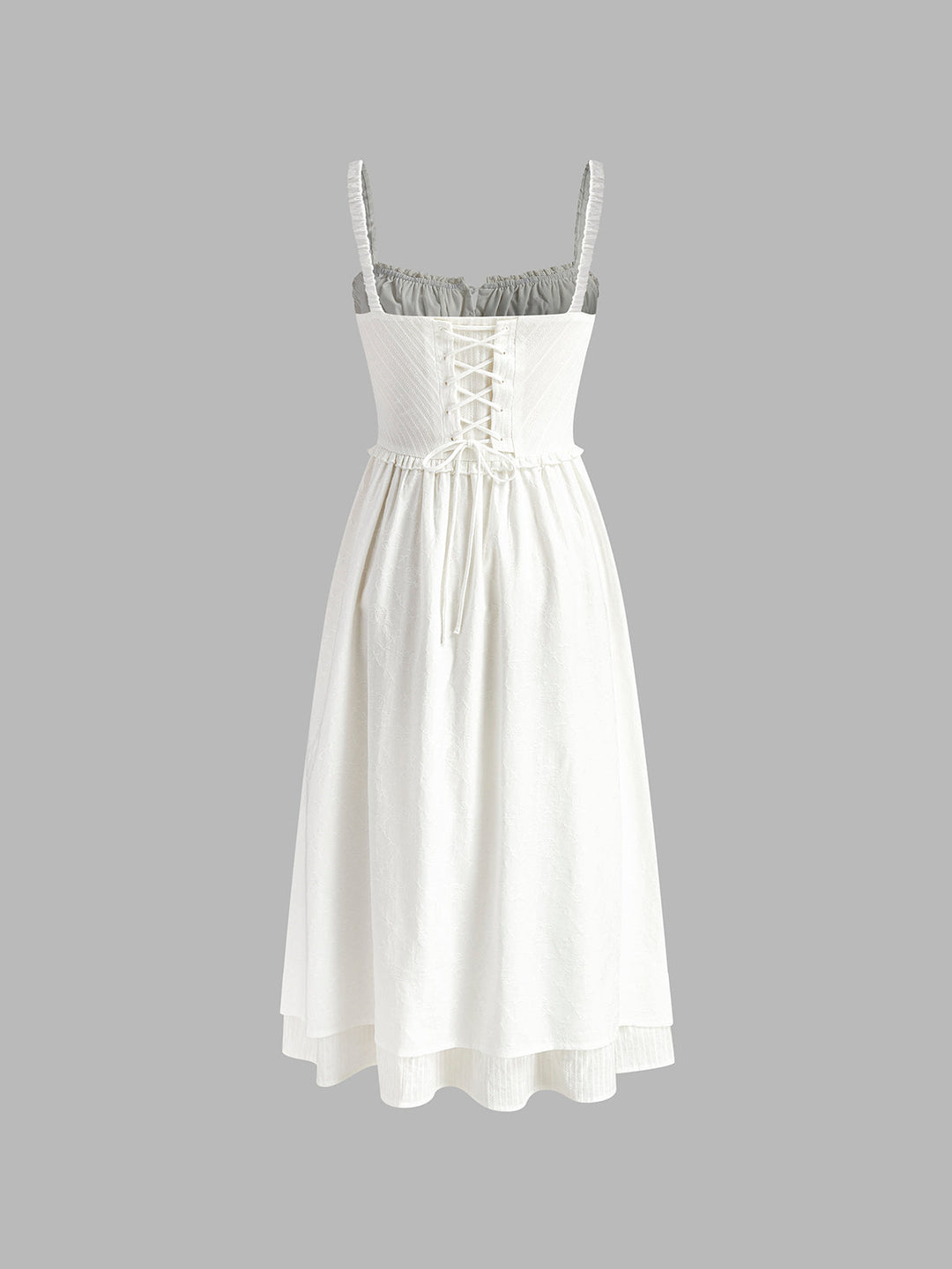 Women's Spaghetti Strap Midi Summer Dress