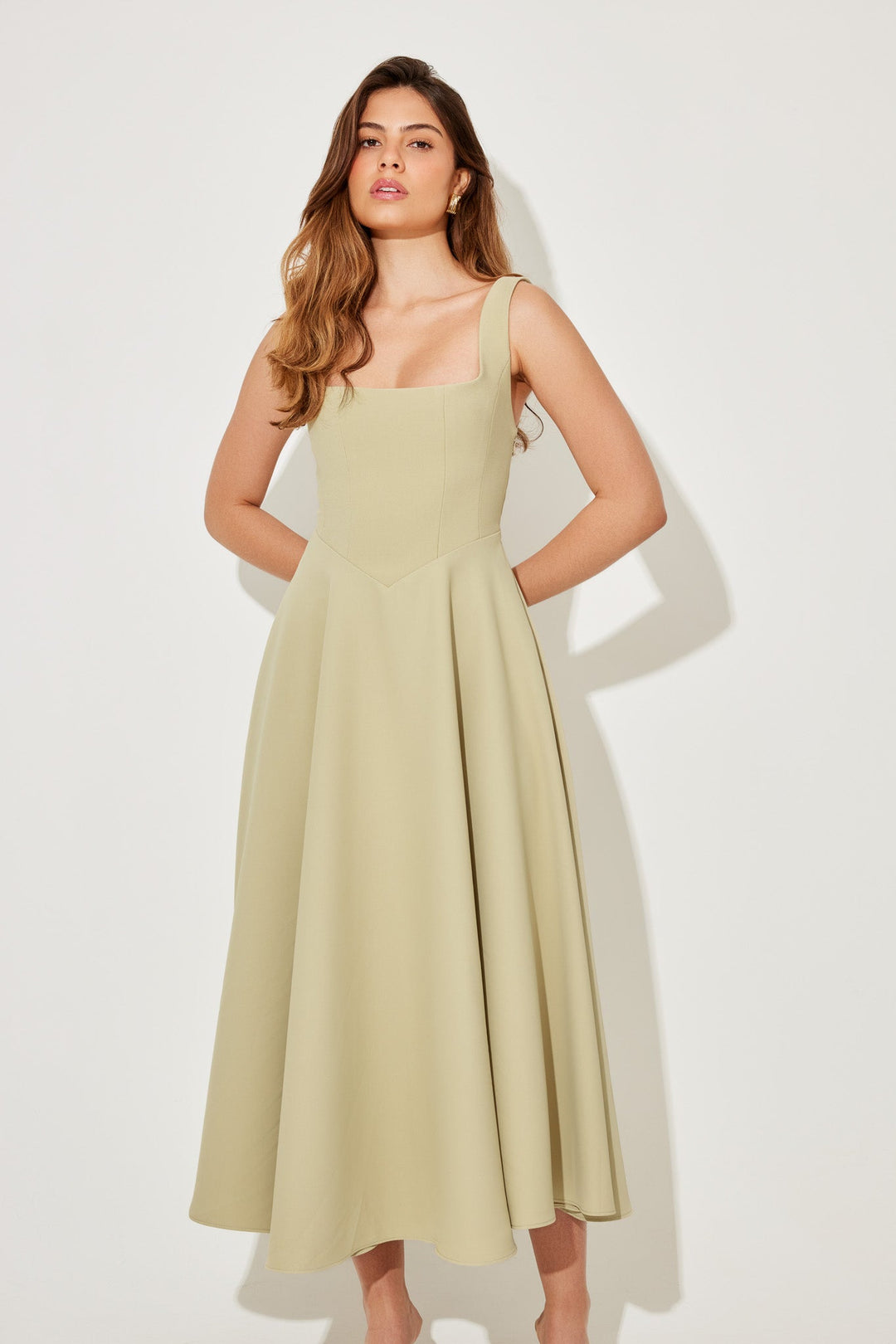 Women's Elegant Midi Dress