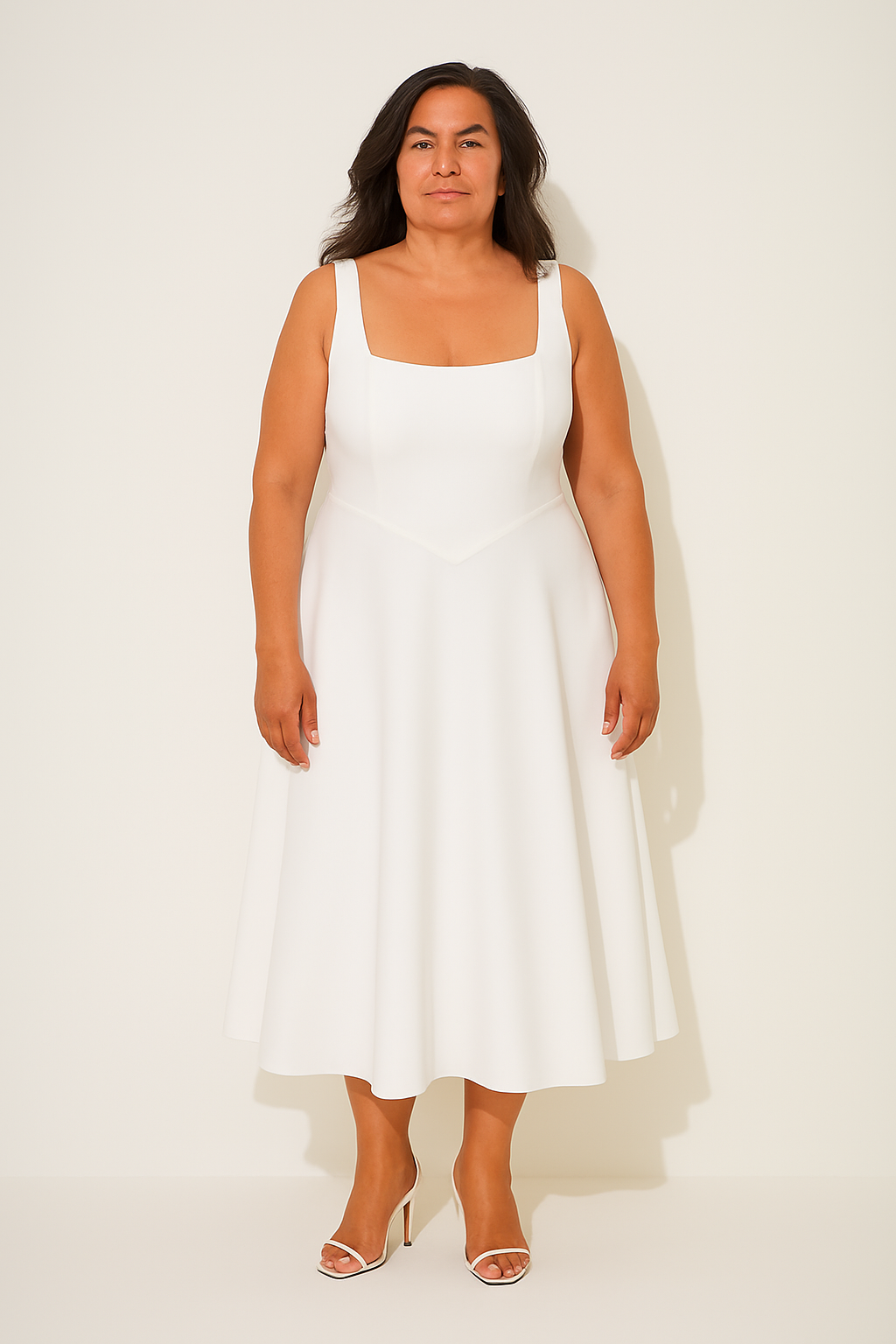 Women's Elegant Midi Dress