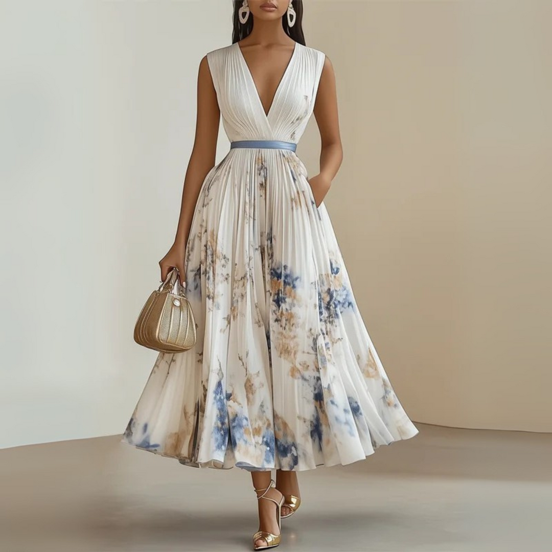 Women's Sleeveless Maxi Dress – Casual Summer Style