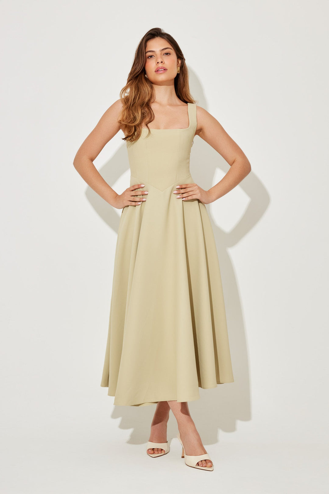 Women's Elegant Midi Dress
