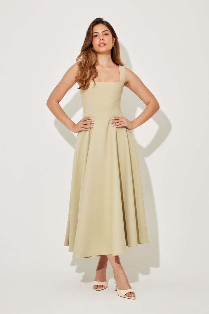Women's Elegant Midi Dress
