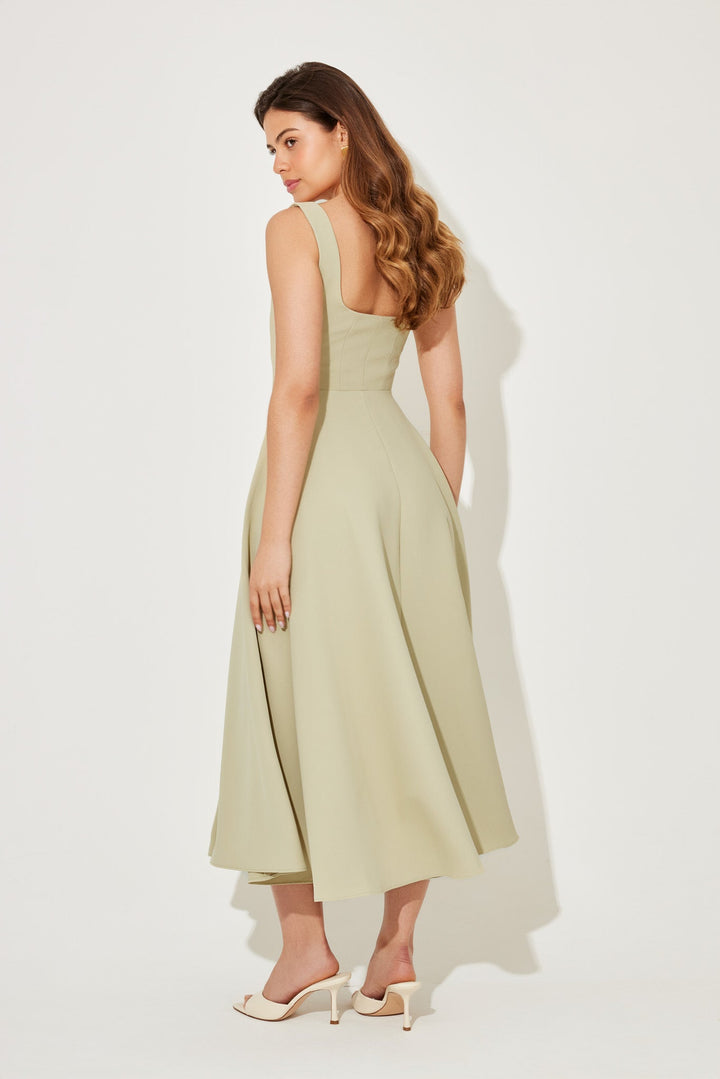 Women's Elegant Midi Dress