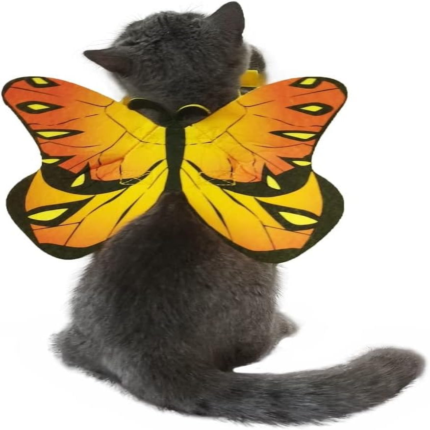 Halloween's Adjustable Bat Wings Costume for Cats and Small Dogs