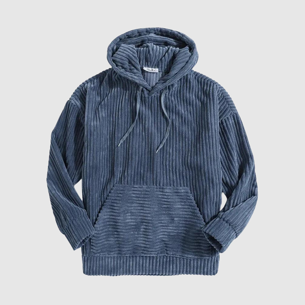 Men's Ribbed Corduroy Hoodie