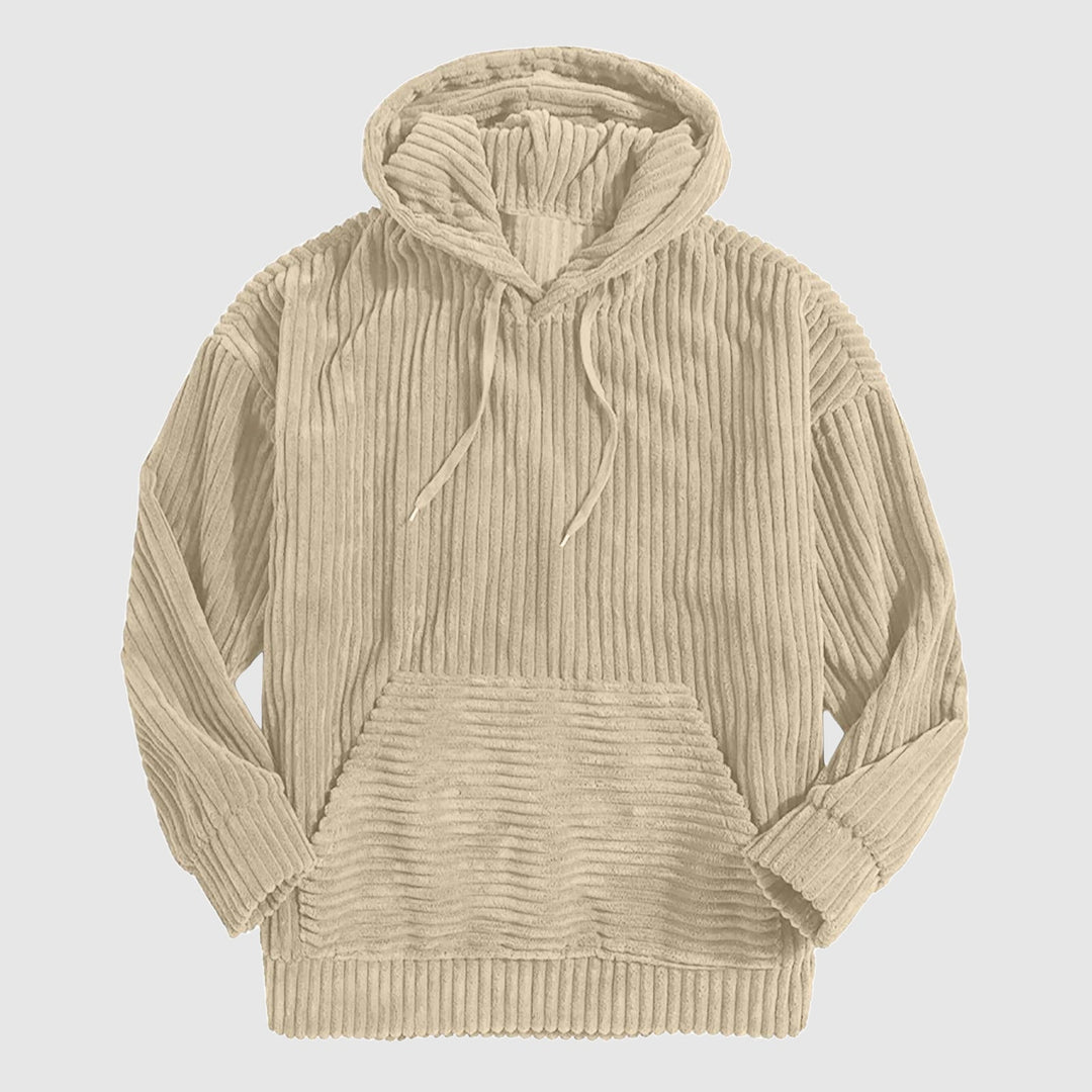 Men's Ribbed Corduroy Hoodie