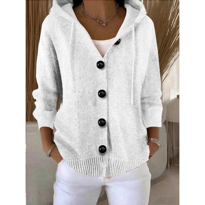 Women's Relaxed Fit Hooded Cardigan