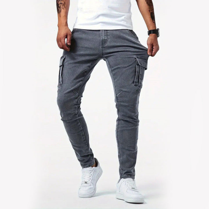 Men's Slim-Fit Tapered Leg Cargo Pants