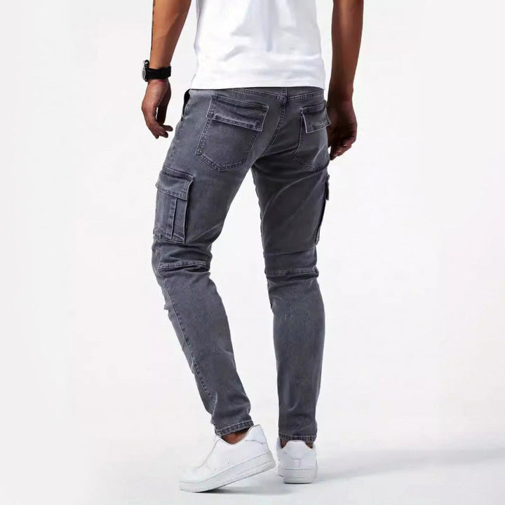 Men's Slim-Fit Tapered Leg Cargo Pants