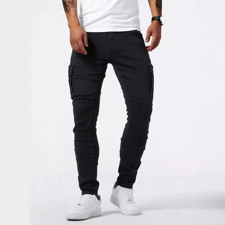 Men's Slim-Fit Tapered Leg Cargo Pants