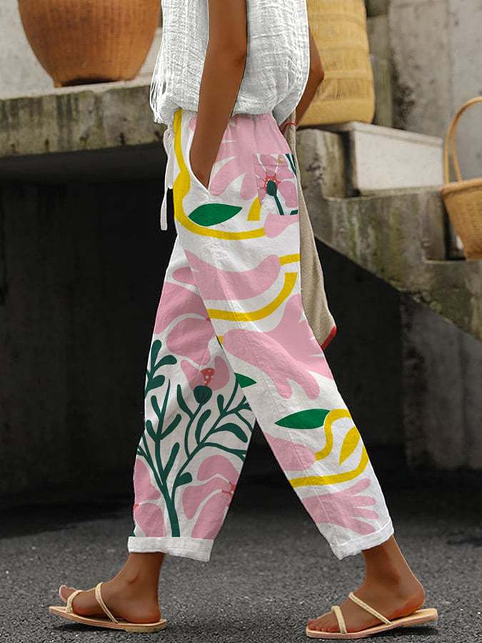Nova | Women's Comfort Printed Trousers
