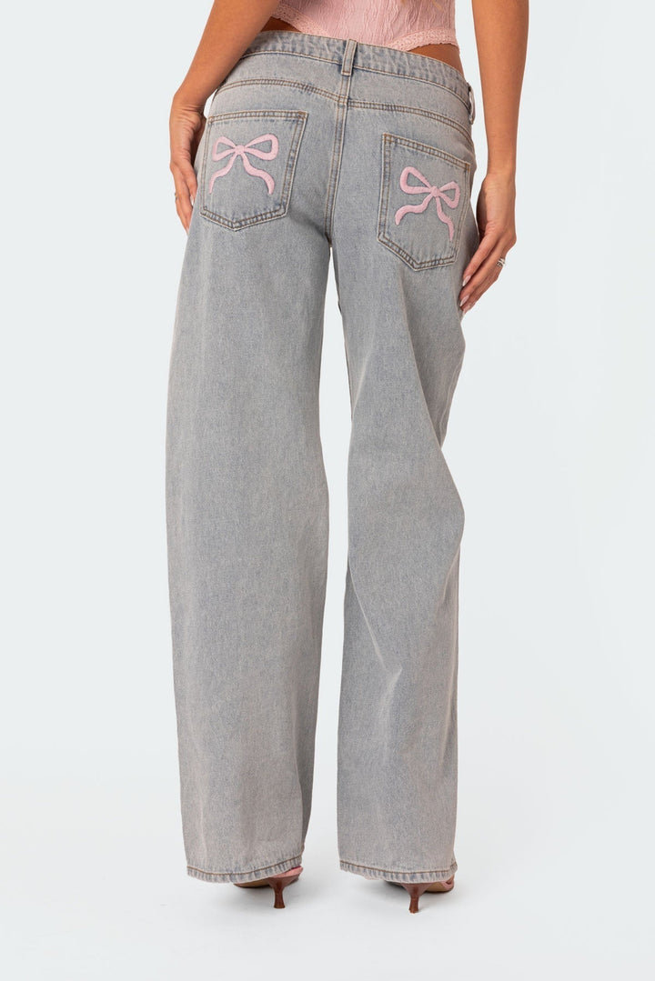 Skylar | Women's Relaxed Fit Denim Trousers