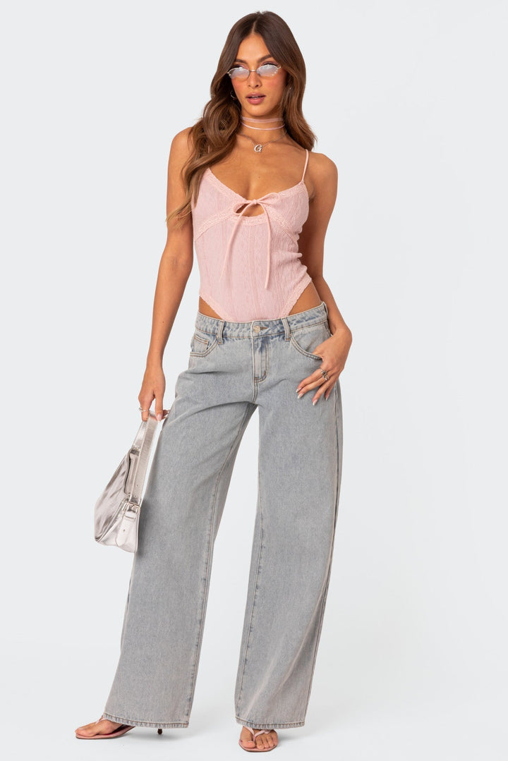 Skylar | Women's Relaxed Fit Denim Trousers