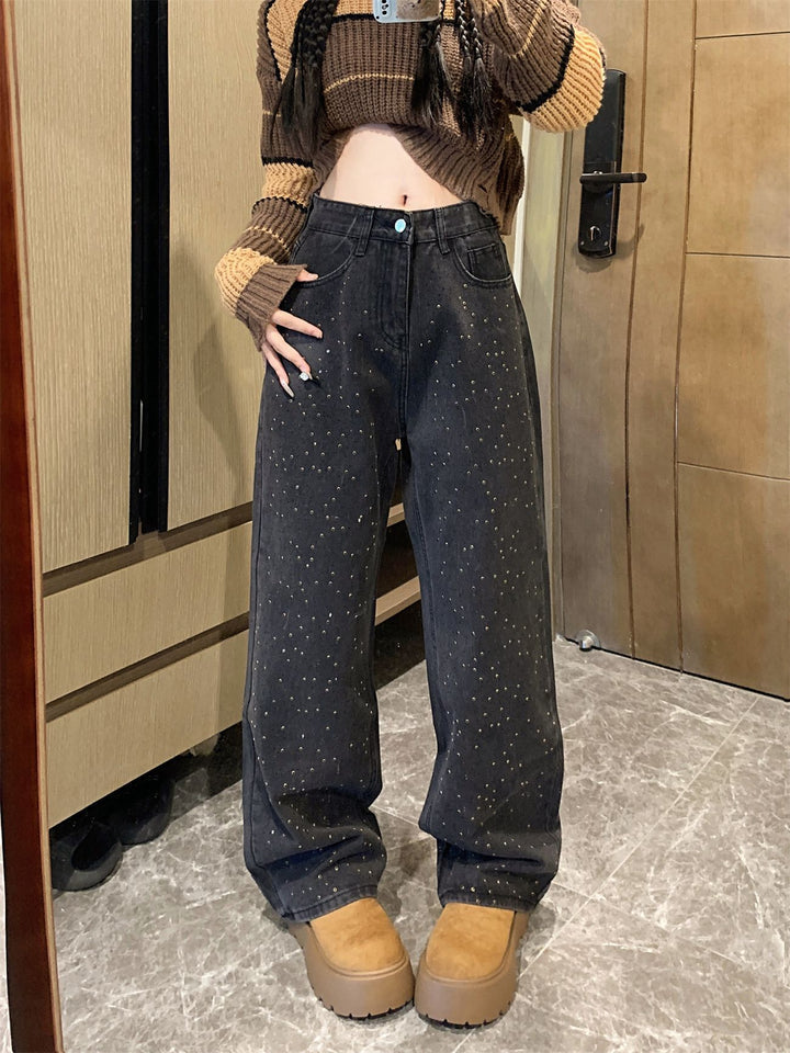 Jade | Women's Glitter Jeans for a Sparkling Style