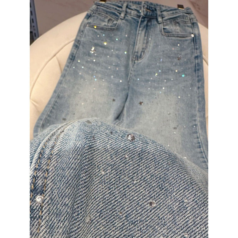 Jade | Women's Glitter Jeans for a Sparkling Style