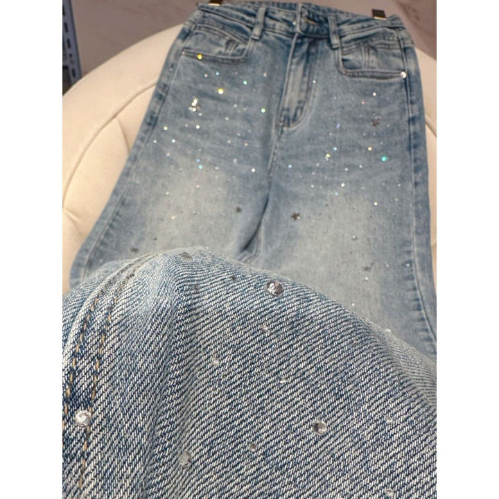 Jade | Women's Glitter Jeans for a Sparkling Style