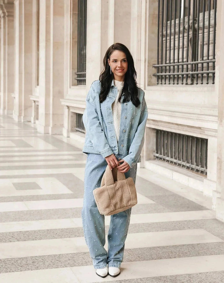 Jade | Women's Glitter Jeans for a Sparkling Style