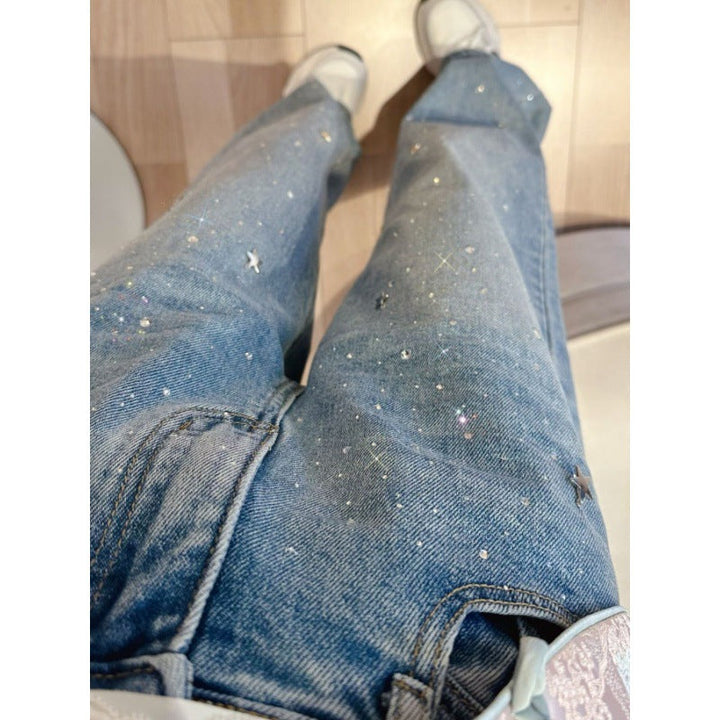 Jade | Women's Glitter Jeans for a Sparkling Style