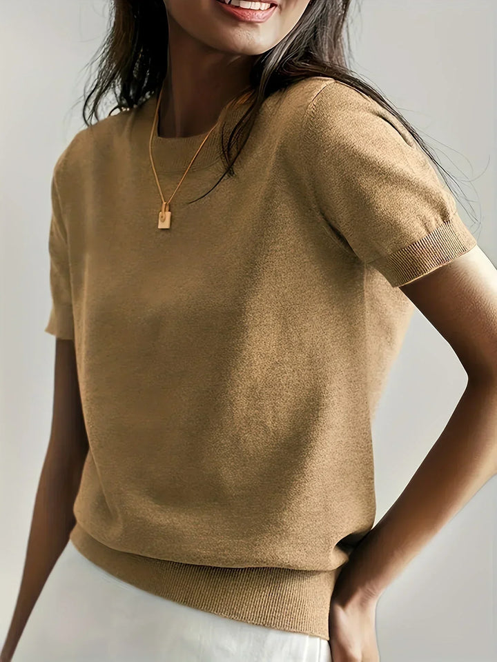 Mila | Women's Short Sleeve Spring Sweater