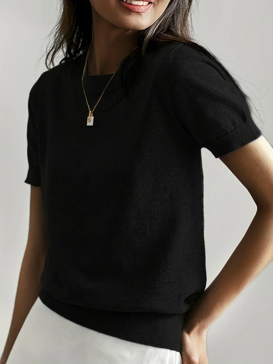 Mila | Women's Short Sleeve Spring Sweater