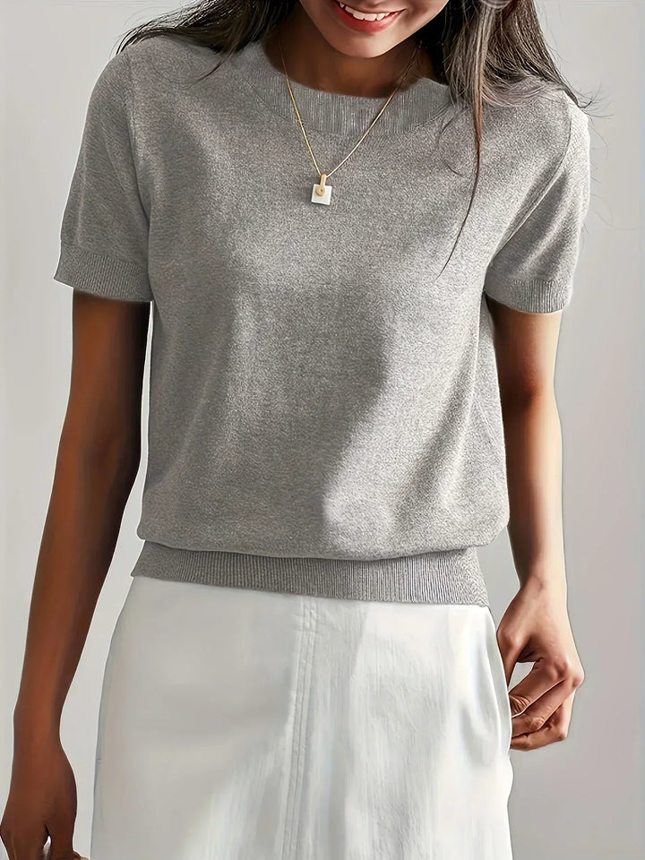 Mila | Women's Short Sleeve Spring Sweater