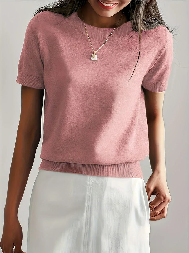 Mila | Women's Short Sleeve Spring Sweater