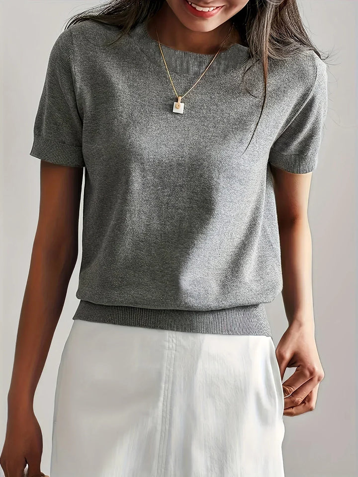 Mila | Women's Short Sleeve Spring Sweater