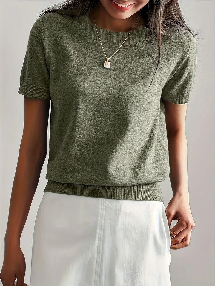 Mila | Women's Short Sleeve Spring Sweater
