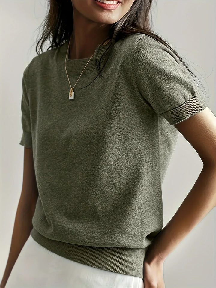 Mila | Women's Short Sleeve Spring Sweater