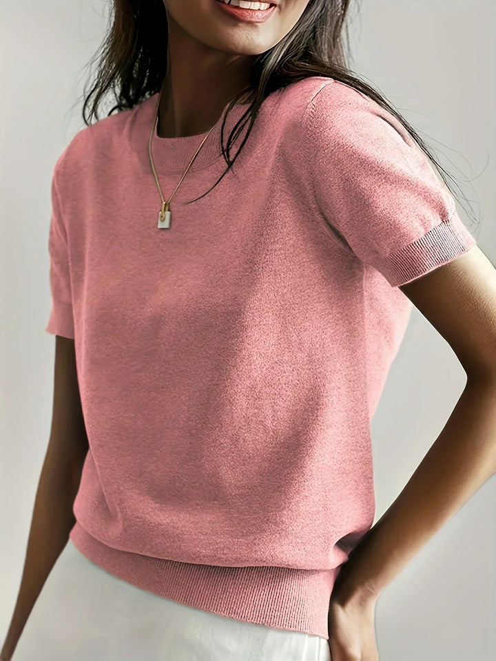 Mila | Women's Short Sleeve Spring Sweater