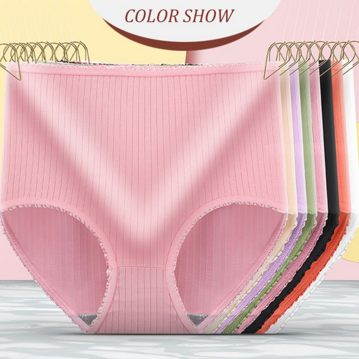 Camille | Women's Leakproof High-Waisted Underwear (8-Pack)