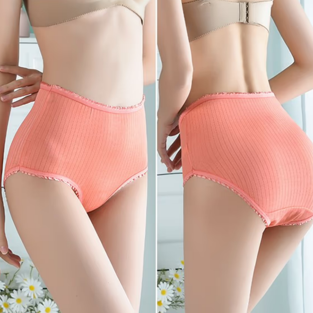 Camille | Women's Leakproof High-Waisted Underwear (8-Pack)