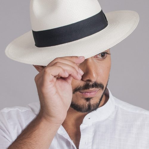Enzo | Men's Handmade Summer Panama Hat with Wide Brim