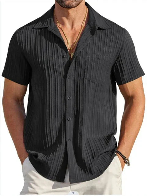 Jonas | Men's Breathable Light Linen Shirt with Relaxed Fit