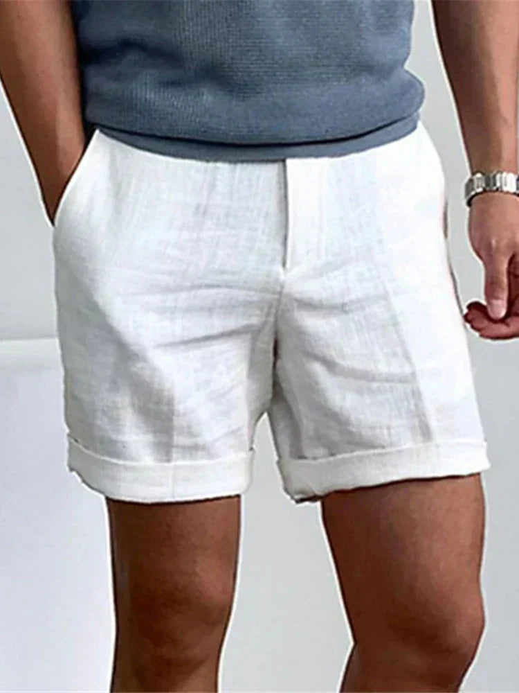 Jorin | Men's Relaxed Fit Linen Summer Shorts
